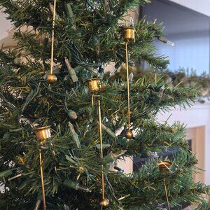 12 Vintage Pendulum Weighted Tree Branch Candle Holders